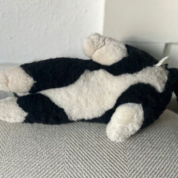 Large Vintage Ikea Realistic Tuxedo Cat Plush - Picture 3 of 3